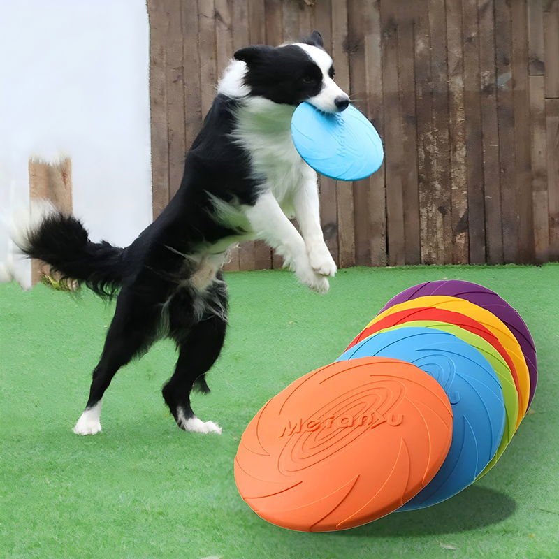 Flying Disc Dog Training Toy - ألعاب الأقراص الطائرة المصنوعة من السيليكون
