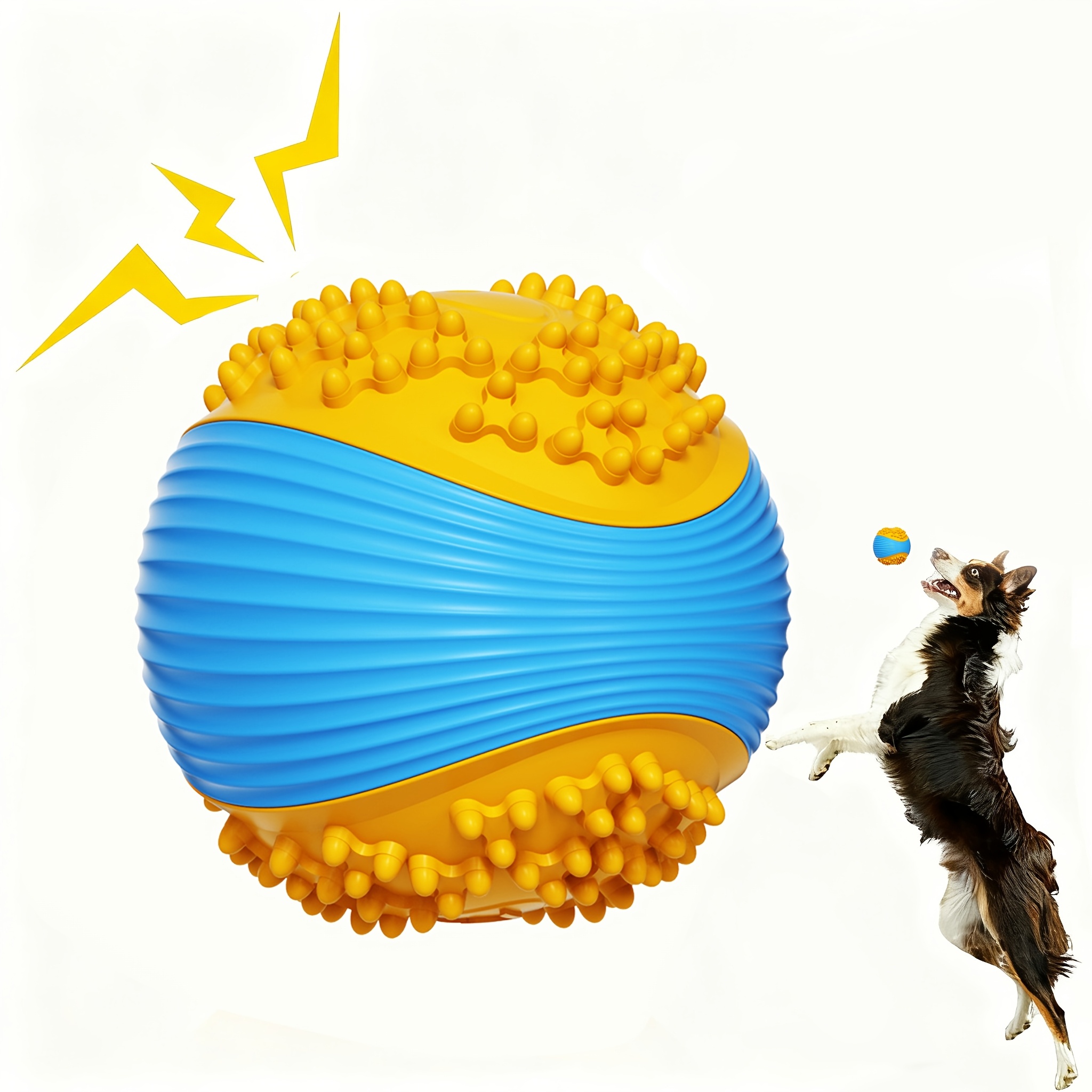Indestructible Dog Chew Toy - كرة كلب صلبة غير قابلة للتلف