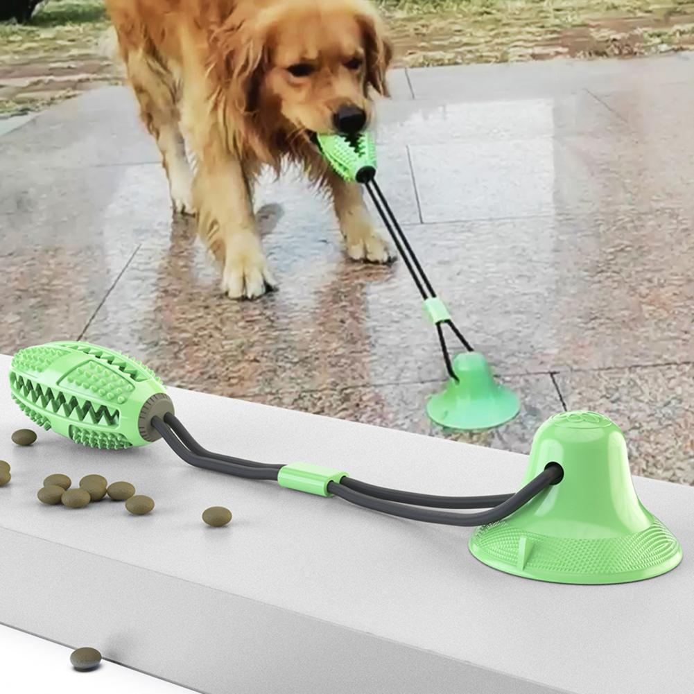 Suction Cup Dog Tug Toy - الكلب مضغ اللعب للمضغ العدوانية التفاعلية