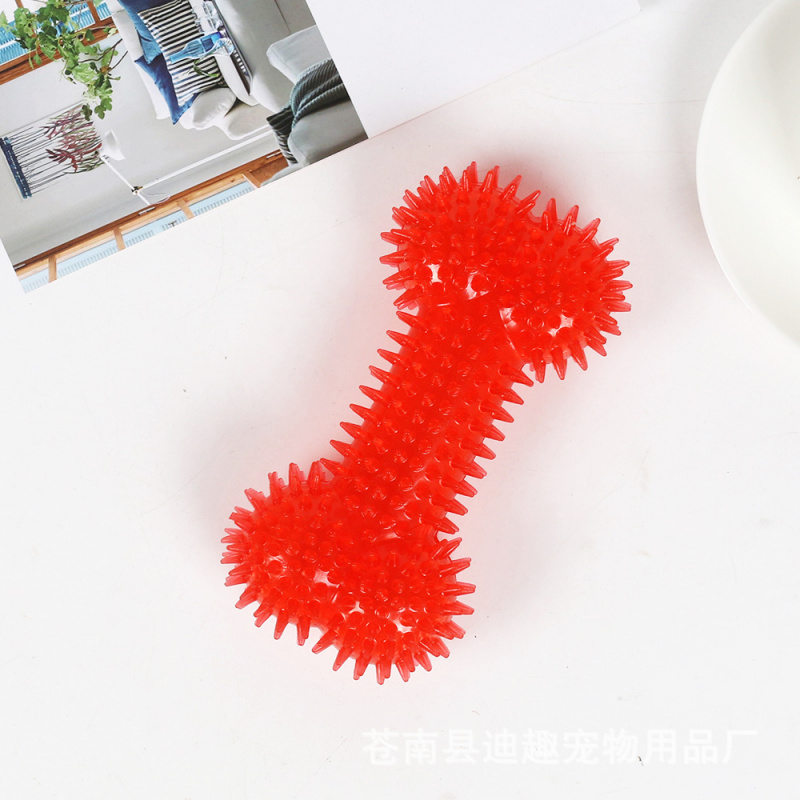 Teeth Cleaning Dog Chew Bone - لعبة للحيوانات الأليفة للكلاب الكبيرة، عظم