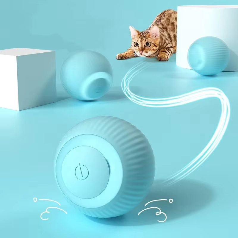 Automatic Moving Dog Ball - كرة متحركة أوتوماتيكية للكلاب والقطط، لعبة