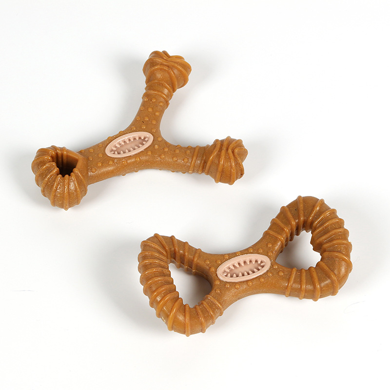 Indestructible Dog Chew Toy - جديد 15 سنتيمتر سلالة كبيرة خشبية