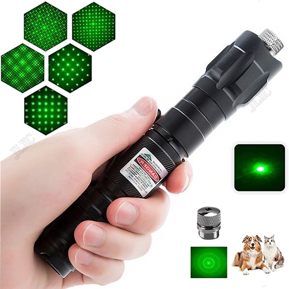 Laser Pointer Cat Toy Automatic - (لا يشمل البطاريات) مؤشر ليزر أخضر