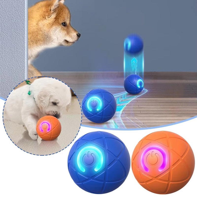 Automatic Moving Dog Ball - لعبة الكلب الكرة التفاعلية المتداول الكرة