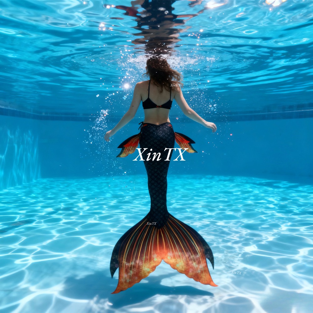 Aquarium - بدلة سباحة للكبار على شكل ذيل