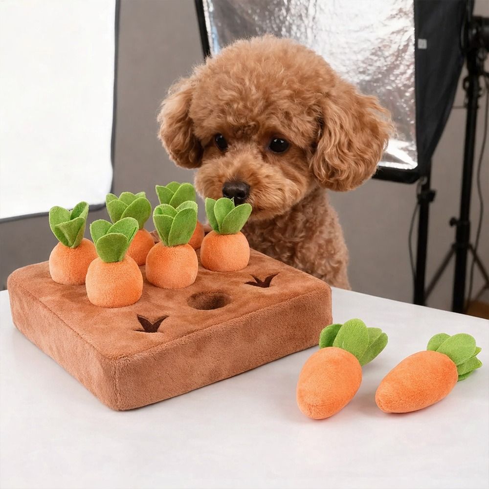 Dog Puzzle Feeder Toy - بساط تسلية للحيوانات الأليفة على شكل