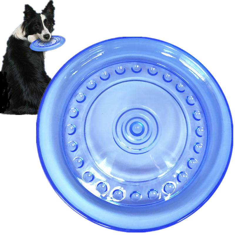 Flying Disc Dog Training Toy - مضحك كلب تحلق أقراص الصحن لعب