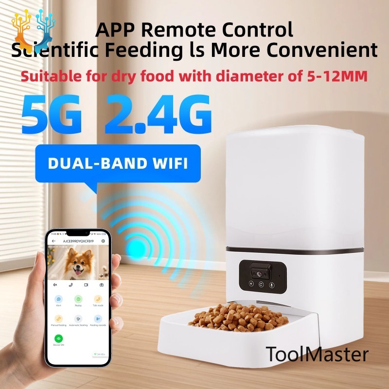 Pet Feeders - 【2026】موزع طعام ذكي أوتوماتيكي للقطط سعة