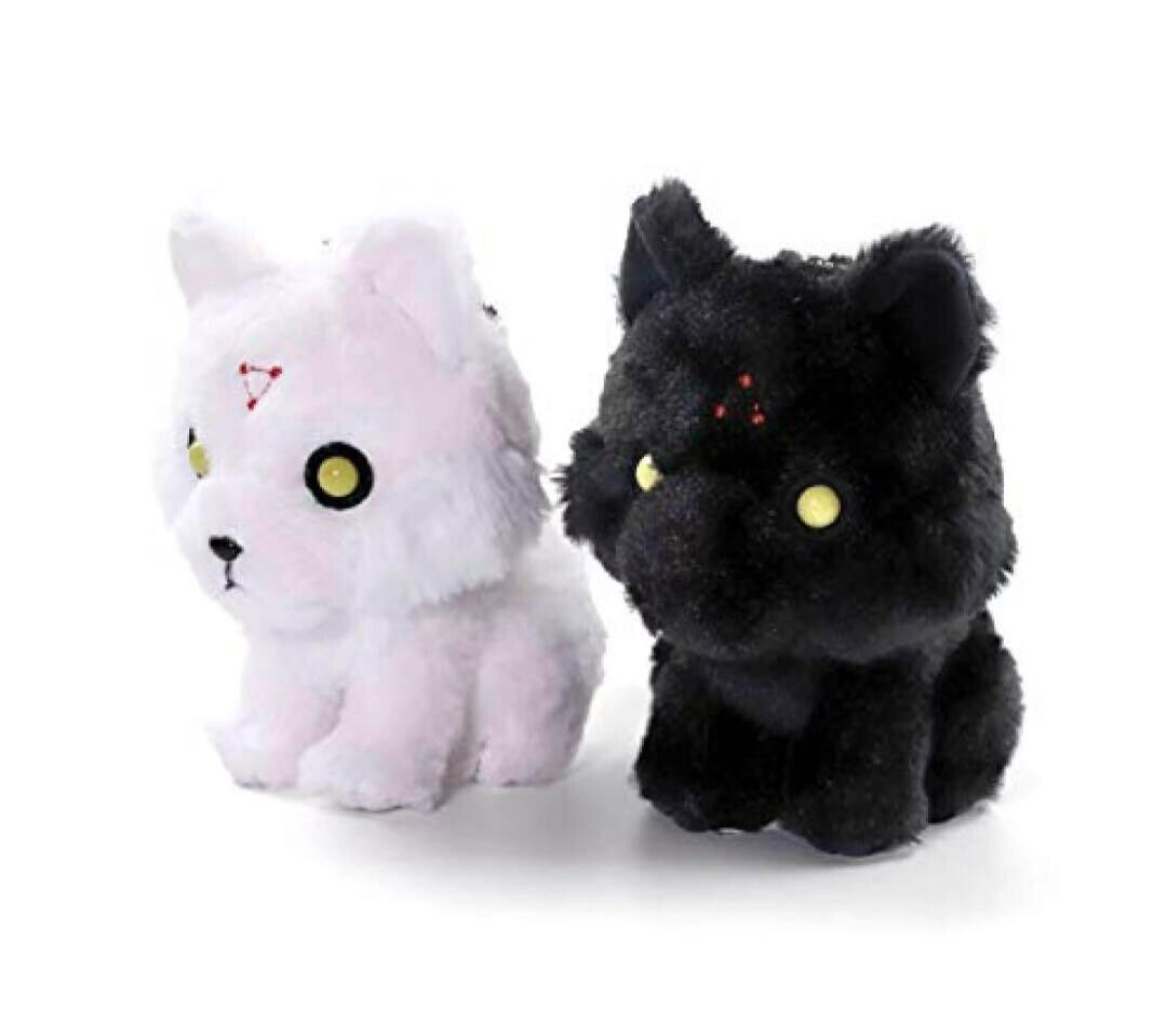Interactive Squeaky Plush Dog Toy - سلسلة مفاتيح أنمي قطيفة ميغومي فوشيغورو