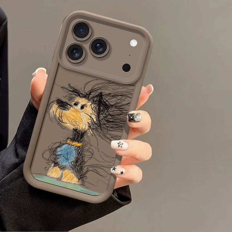 Dog Toys - غطاء سيليكون مرن لهاتف آيفون 17