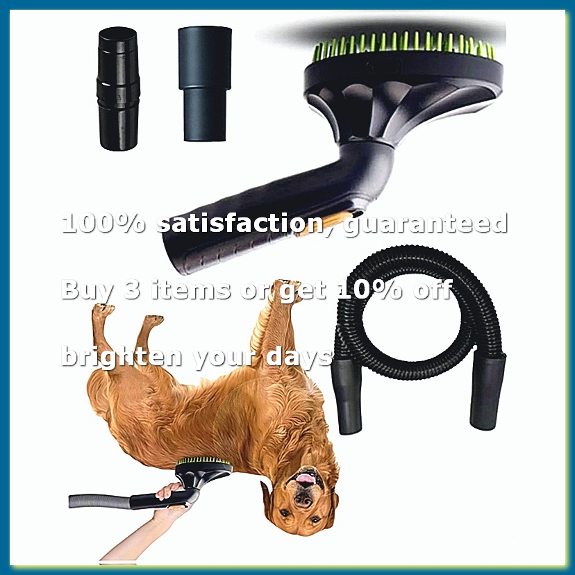 Pet Grooming - طقم فرشاة إزالة الشعر مع ملحق