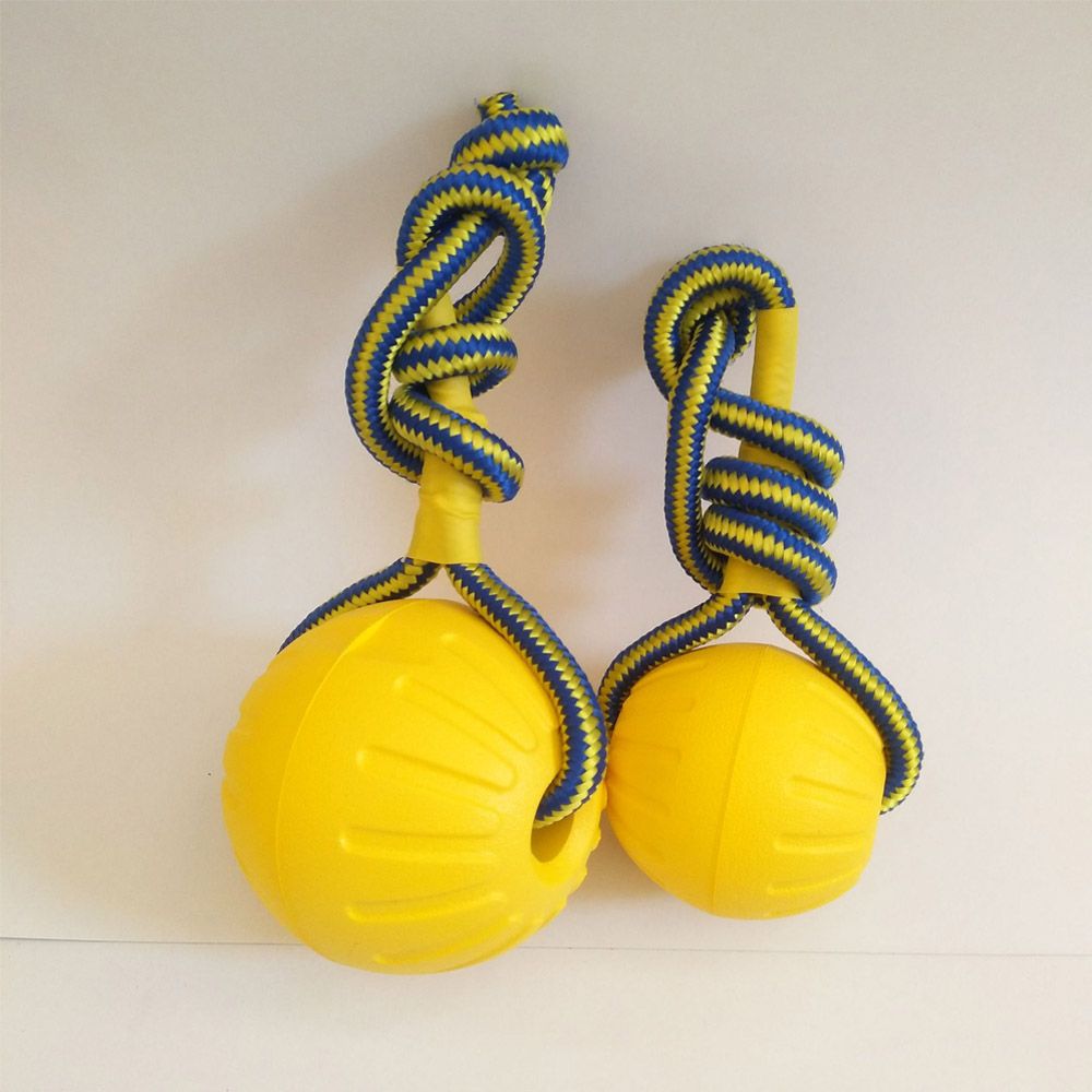7 سنتيمتر/9 سنتيمتر الأصفر غير - مراجعة Suction Cup Dog Tug Toy وسعره
