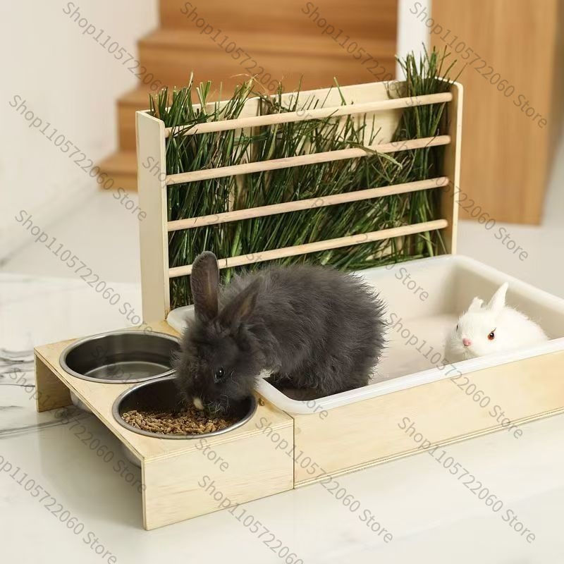 موزع علف خشبي للأرانب، موزع ما - مراجعة Pet Feeders وسعره