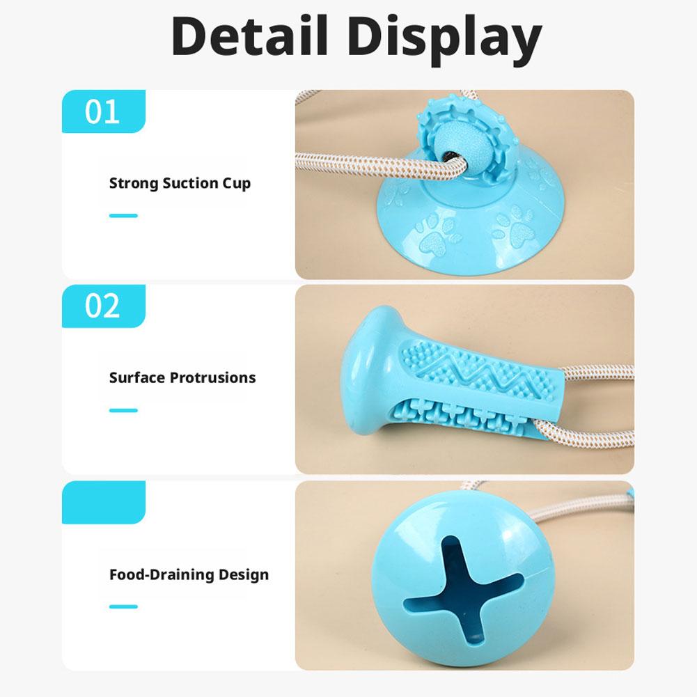 لعبة مضغ للكلاب بكأس شفط، لعبة - مراجعة Suction Cup Dog Tug Toy وسعره