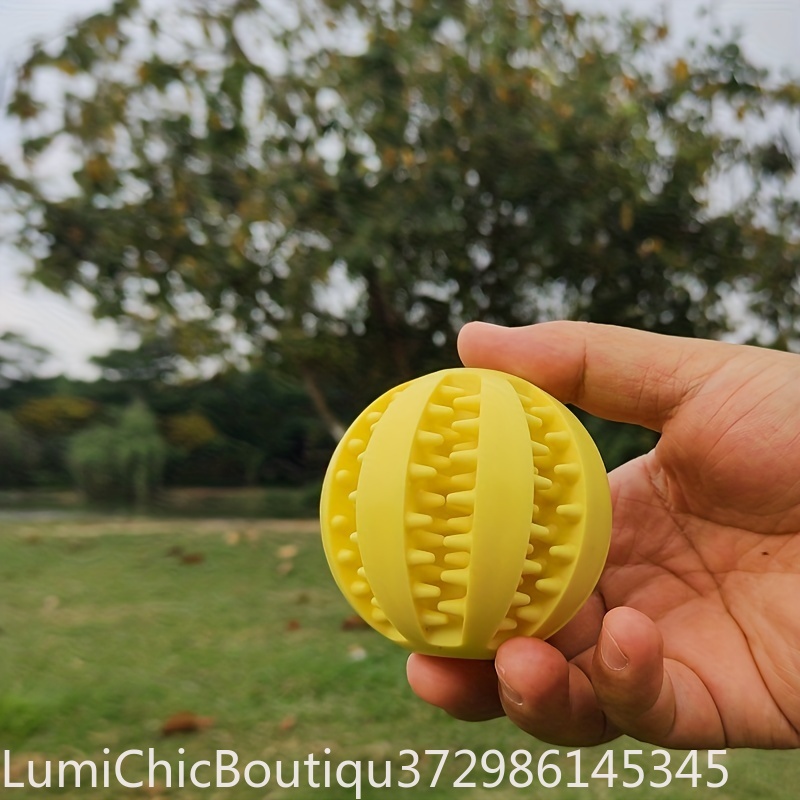 كرة مطاطية توزع المكافآت للكلا - مراجعة Rubber Treat Dispensing Dog Toy وسعره