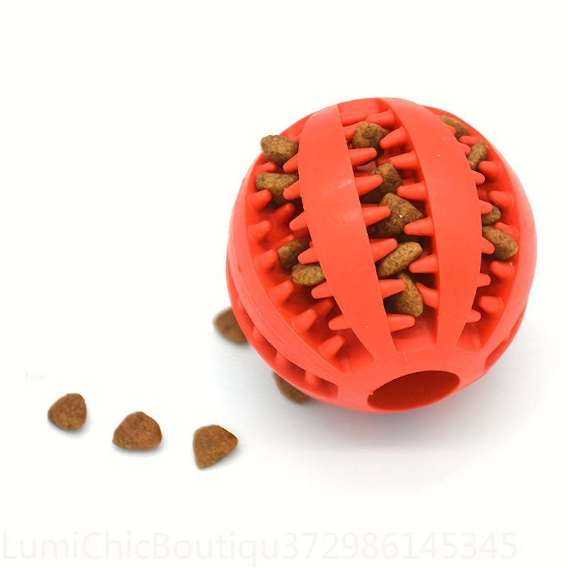 كرة مطاطية توزع المكافآت للكلا - مراجعة Rubber Treat Dispensing Dog Toy وسعره
