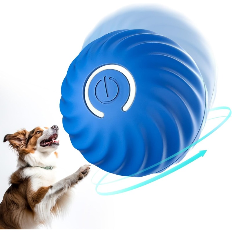 كرة لعبة تفاعلية للكلاب تعمل ع - مراجعة Automatic Moving Dog Ball وسعره