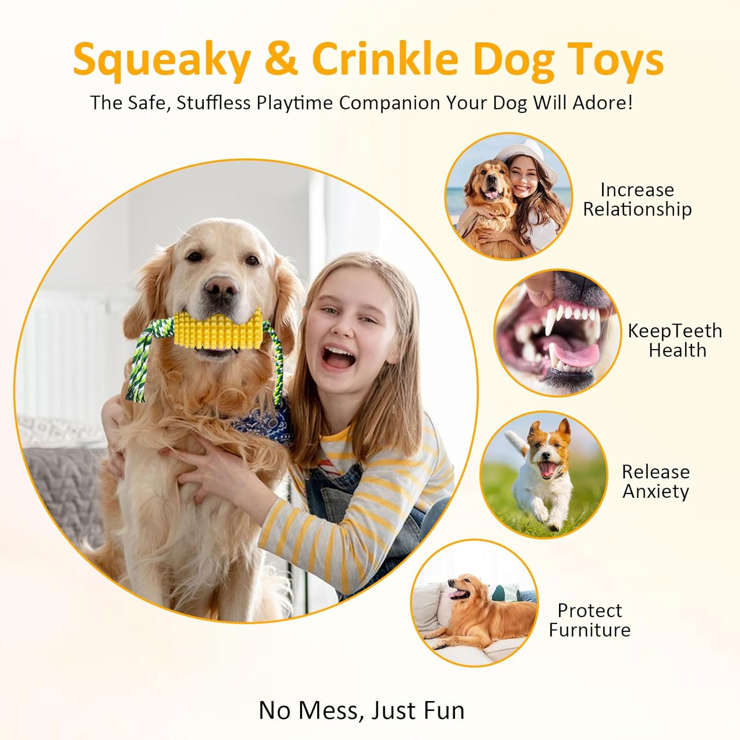 لعبة مضغ الكلب على شكل ذرة للم - مراجعة Dog Rope Toy Aggressive Chewers وسعره