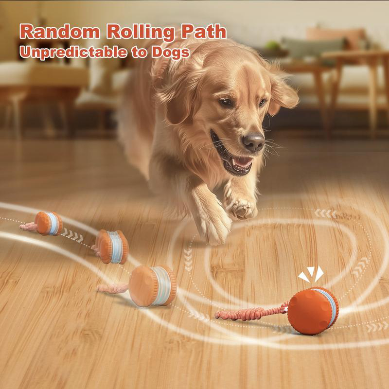 كرة ذكية تفاعلية للحيوانات الأ - مراجعة Automatic Moving Dog Ball وسعره
