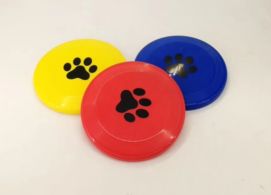 فريسبي بلاستيكي صلب للكلاب بتص - مراجعة Flying Disc Dog Training Toy وسعره