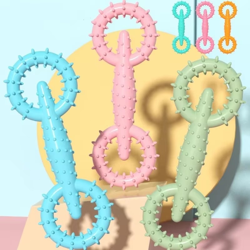 لعبة حلقة سحب للكلاب، لعبة مضغ - مراجعة Suction Cup Dog Tug Toy وسعره