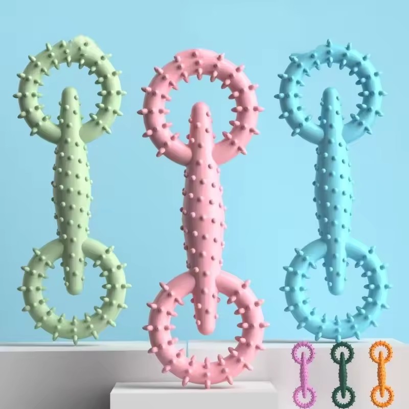 لعبة حلقة سحب للكلاب، لعبة مضغ - مراجعة Suction Cup Dog Tug Toy وسعره