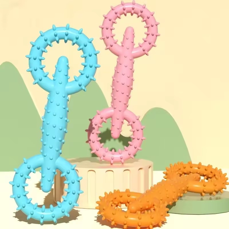 لعبة حلقة سحب للكلاب، لعبة مضغ - مراجعة Suction Cup Dog Tug Toy وسعره