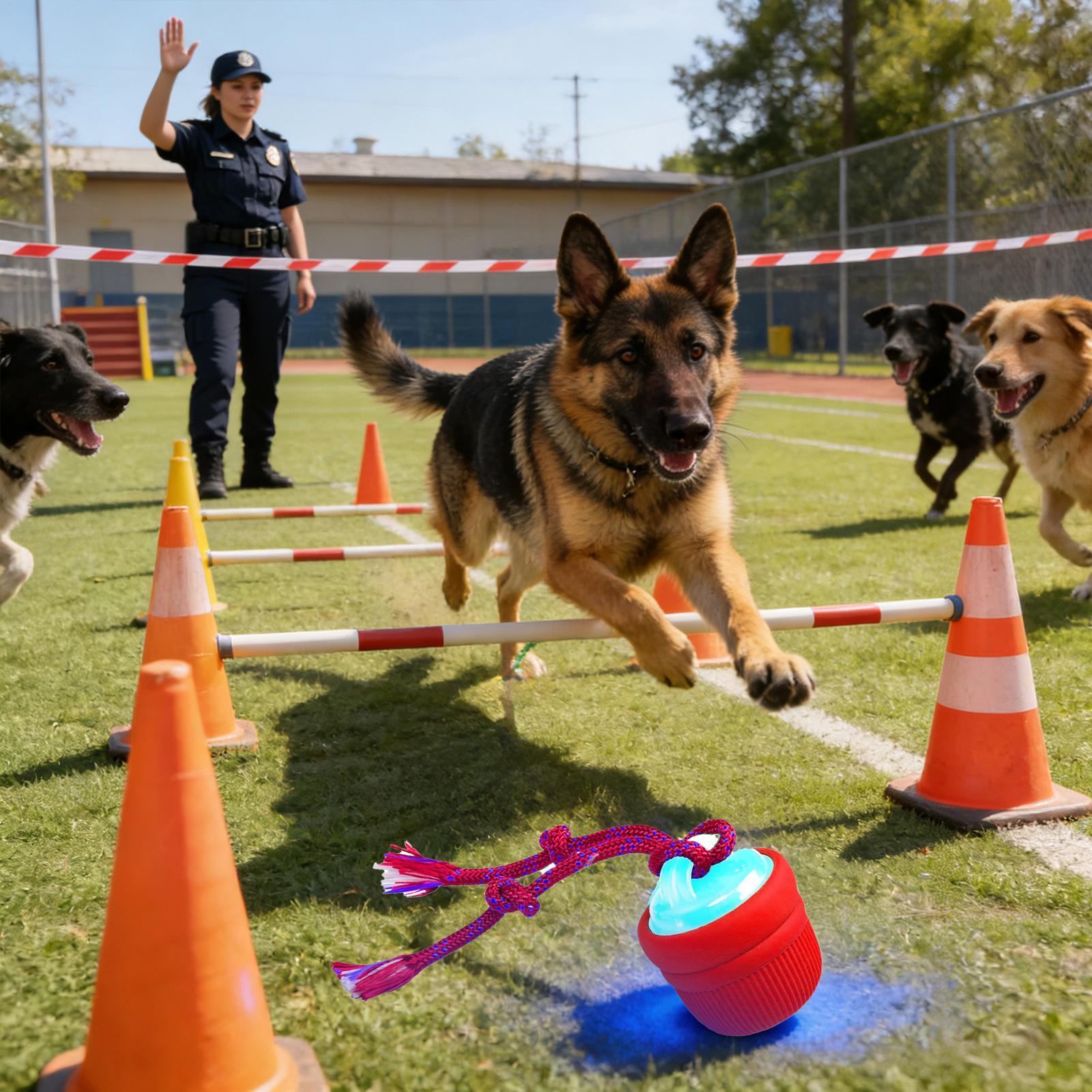 كرة الكلب التفاعلية، كرة متحرك - مراجعة Automatic Moving Dog Ball وسعره