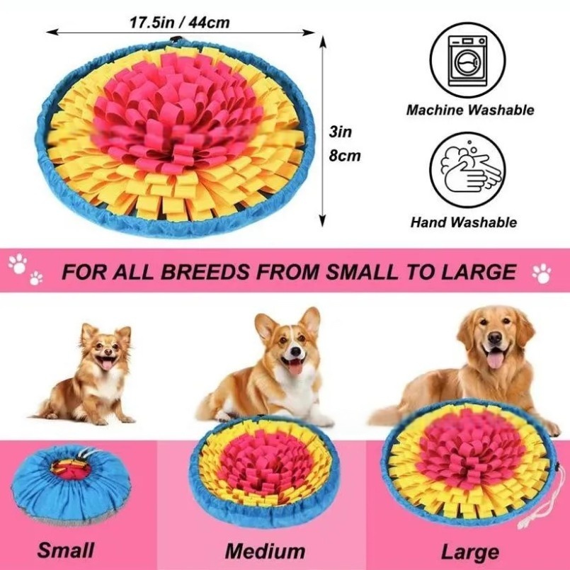 جديد الحيوانات الأليفة استنشاق - مراجعة Snuffle Mat For Dogs وسعره