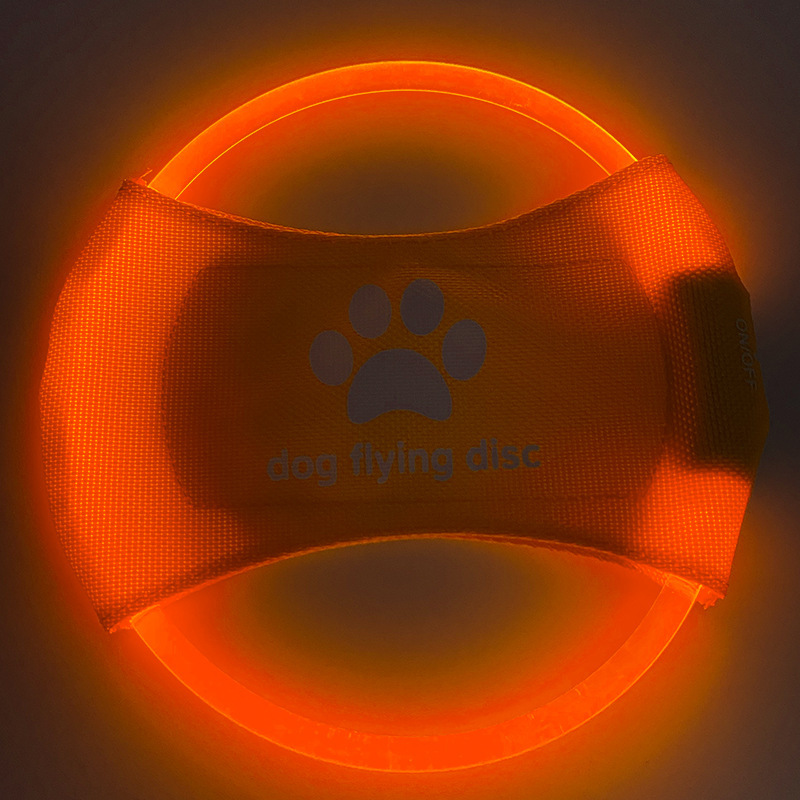 قرص طائر للكلاب LED، ألعاب الح - مراجعة Flying Disc Dog Training Toy وسعره