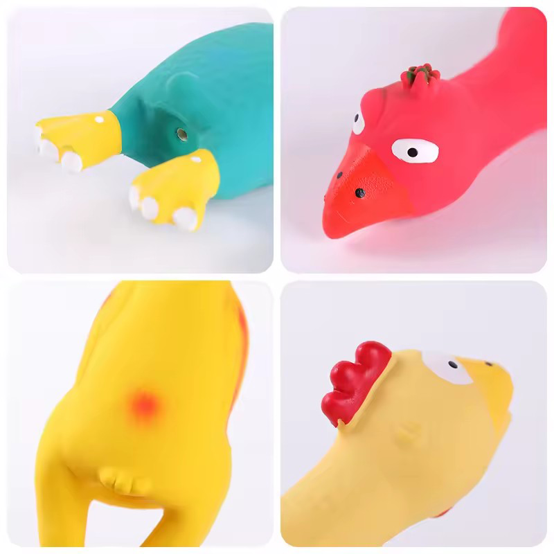 لعبة لطيفة على شكل دجاجة من ال - مراجعة Interactive Squeaky Plush Dog Toy وسعره