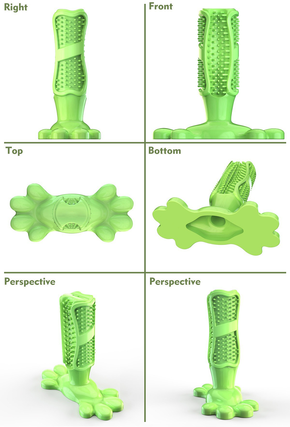 ألعاب مضغ مطاطية تفاعلية مقاوم - مراجعة Rubber Treat Dispensing Dog Toy وسعره
