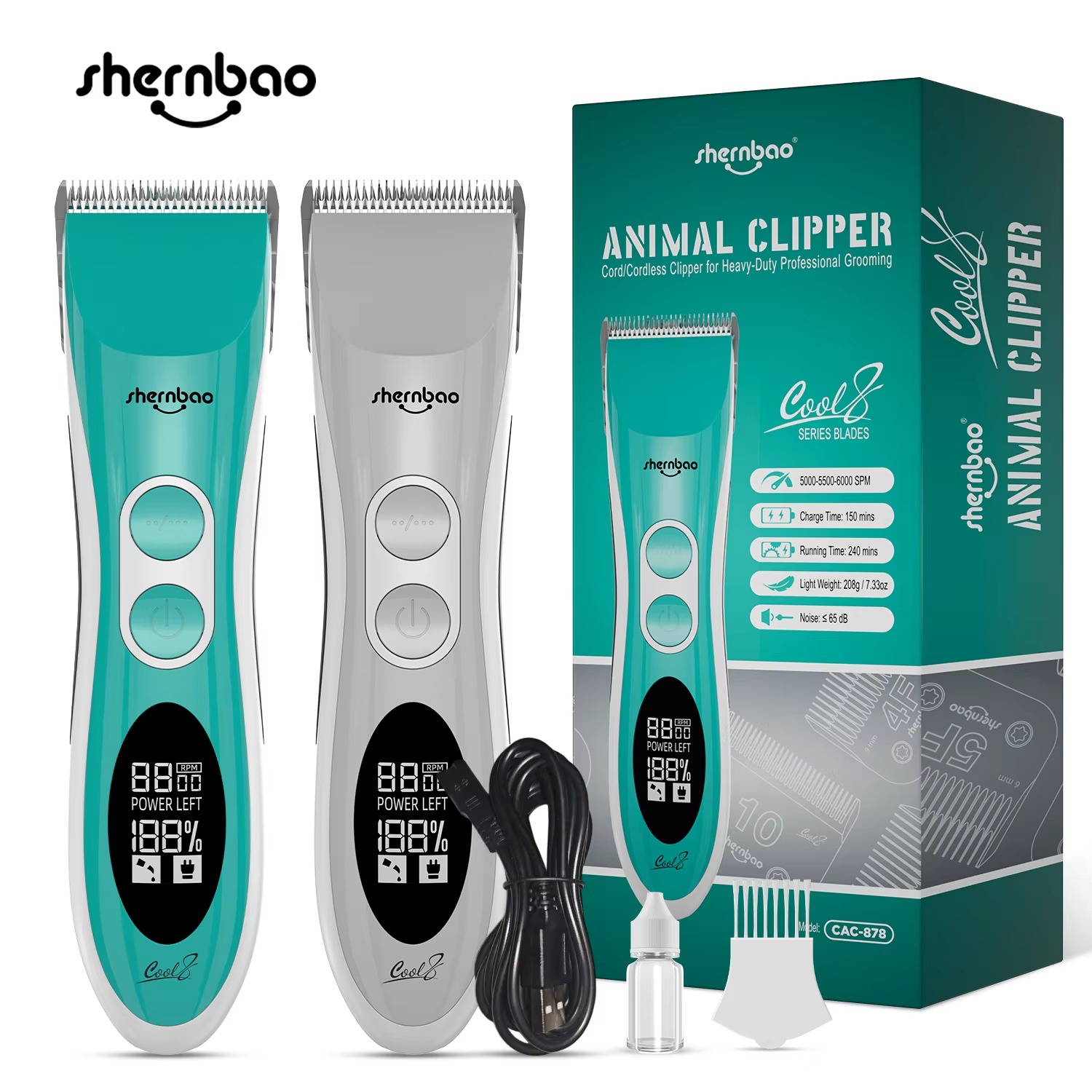 شيرنباو CAC-878 ماكينة قص شعر  - مراجعة Pet Grooming وسعره