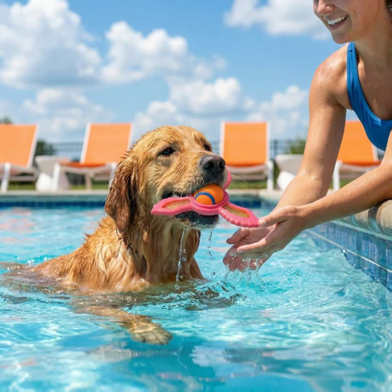 لعبة قرص طائر تفاعلية للكلاب م - مراجعة Flying Disc Dog Training Toy وسعره