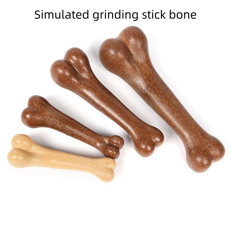 لعبة مضغ للكلاب على شكل عظم، ل - مراجعة Teeth Cleaning Dog Chew Bone وسعره