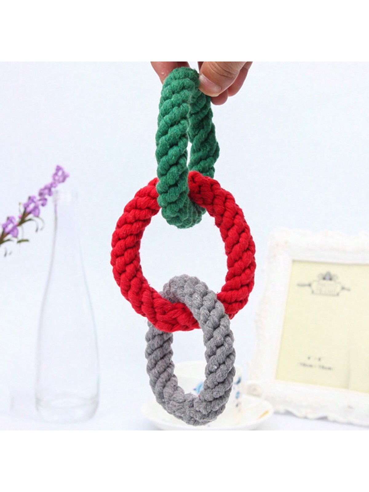 لعبة مضغ كبيرة وقوية للكلاب ال - مراجعة Dog Rope Toy Aggressive Chewers وسعره