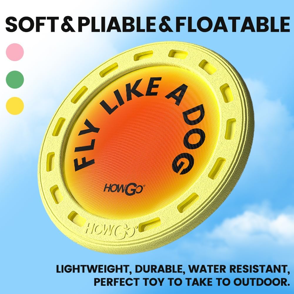 لعبة طائرة متينة على شكل قرص ط - مراجعة Flying Disc Dog Training Toy وسعره