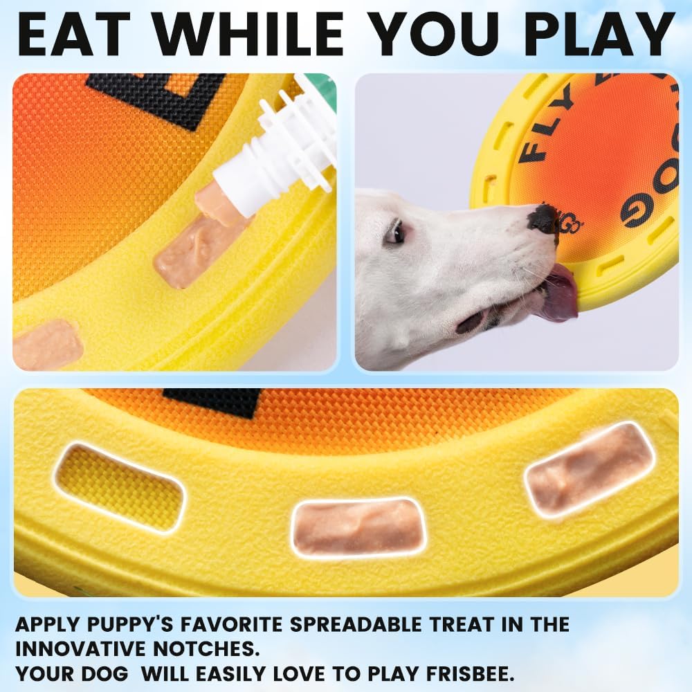 لعبة طائرة متينة على شكل قرص ط - مراجعة Flying Disc Dog Training Toy وسعره
