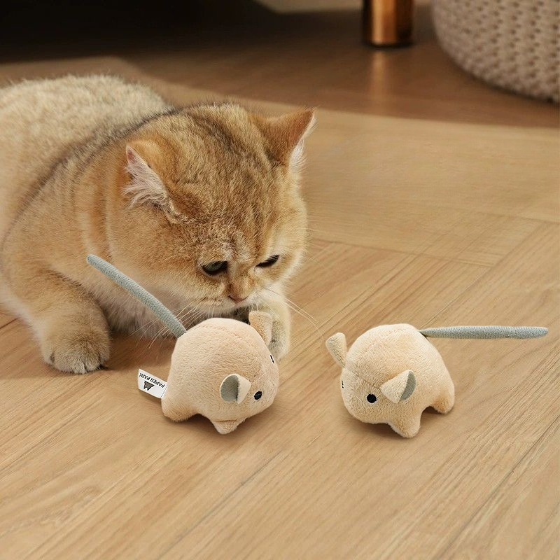 لعبة قطة كهربائية من القطيفة ع - مراجعة Catnip Interactive Plush Mouse وسعره