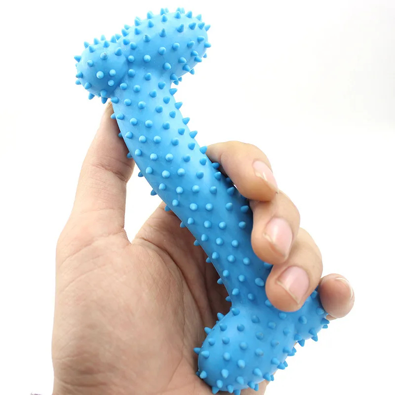 لعبة عظام مطاطية متينة للحيوان - مراجعة Teeth Cleaning Dog Chew Bone وسعره