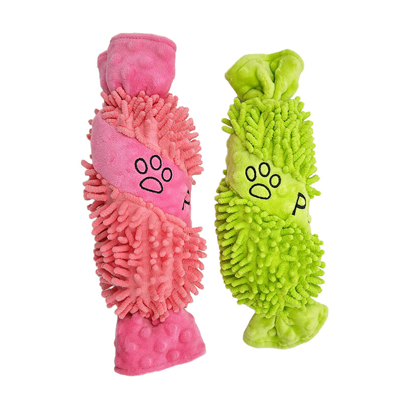 لعبة قطيفة تصدر أصواتًا للحيوا - مراجعة Indestructible Dog Chew Toy وسعره