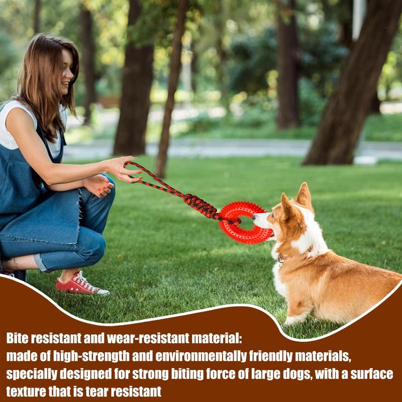 ألعاب صار للكلاب حلقة شائكة لل - مراجعة Dog Rope Toy Aggressive Chewers وسعره