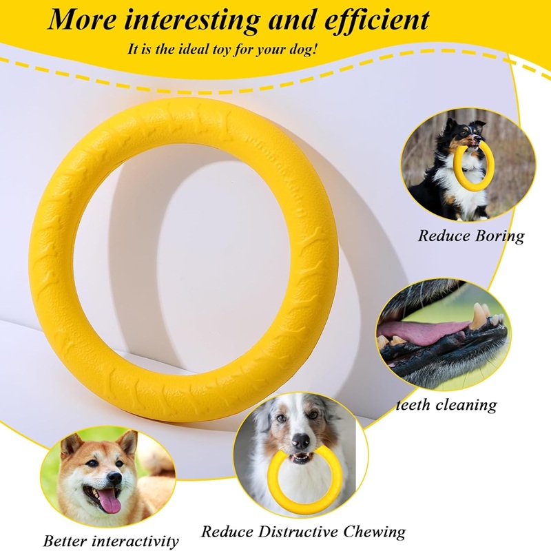 ألعاب الكلاب، أقراص طائرة للحي - مراجعة Suction Cup Dog Tug Toy وسعره