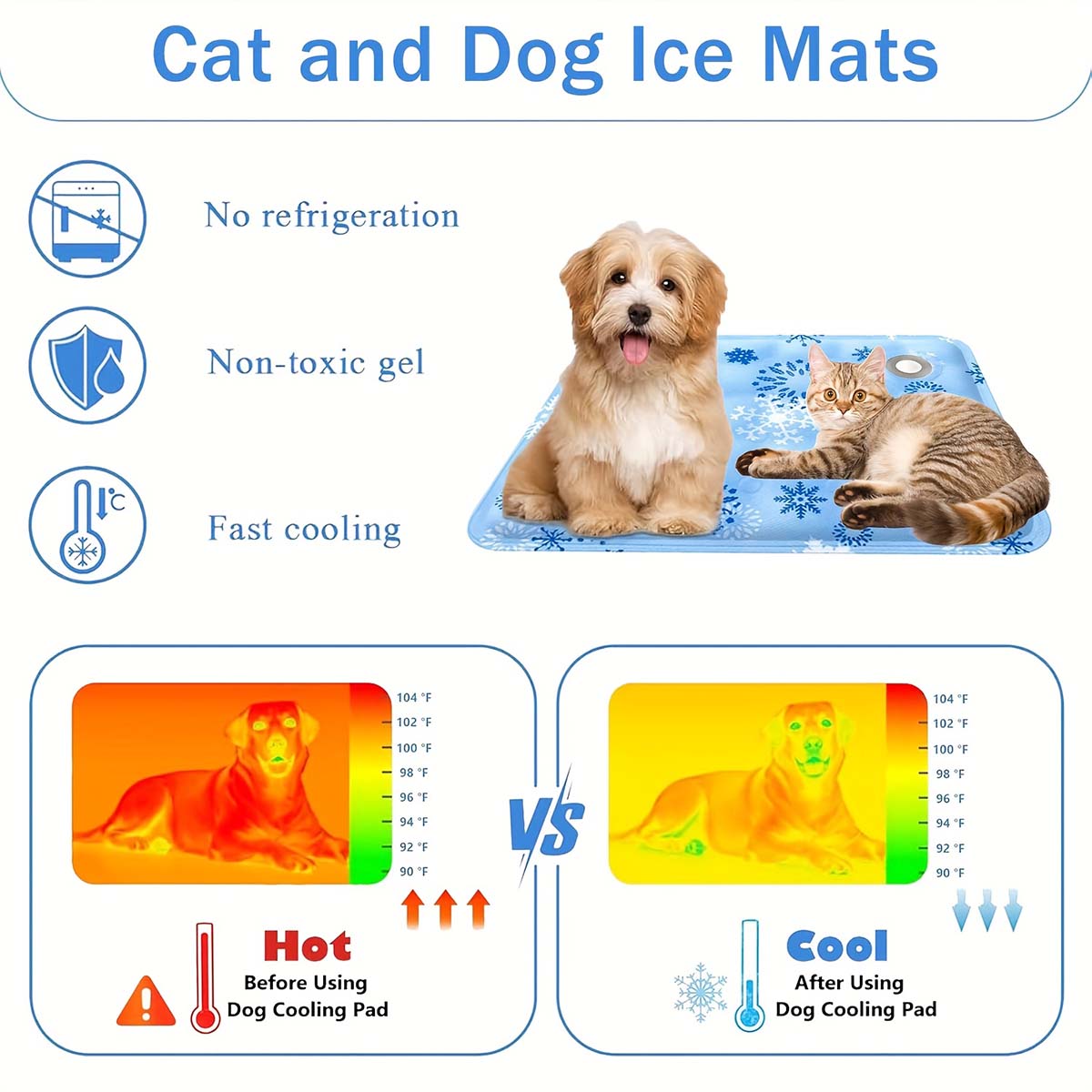 حصيرة صيفية للحيوانات الأليفة، - مراجعة Pet Beds وسعره