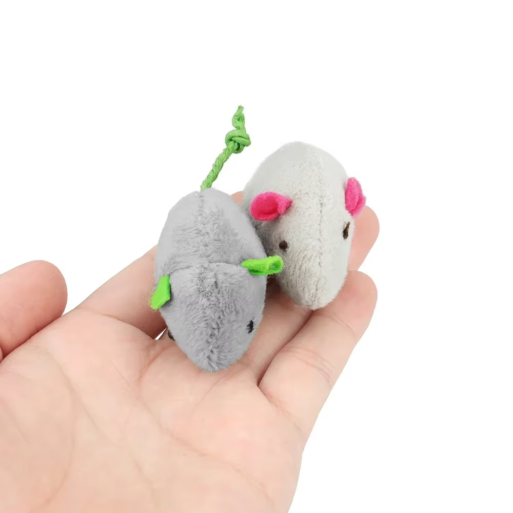 5 قطع ألعاب قطط على شكل فأر مع - مراجعة Catnip Interactive Plush Mouse وسعره