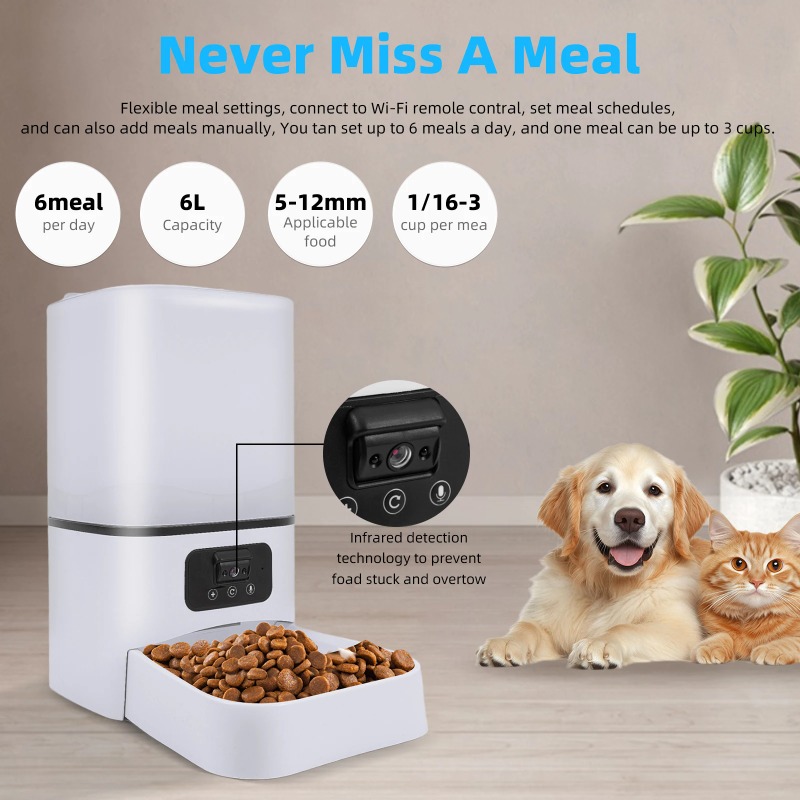 【2026】موزع طعام ذكي أوتوماتيكي - مراجعة Pet Feeders وسعره