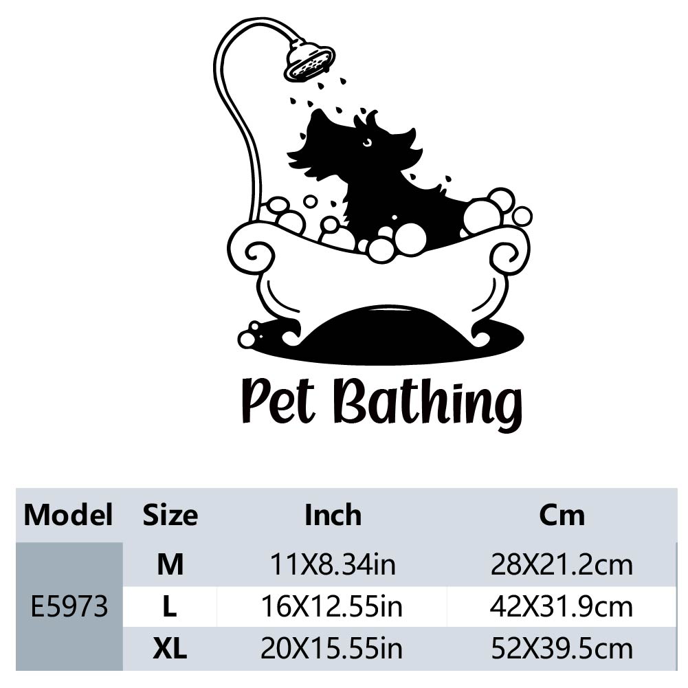 ملصق جداري إبداعي للعناية بالح - مراجعة Pet Grooming وسعره