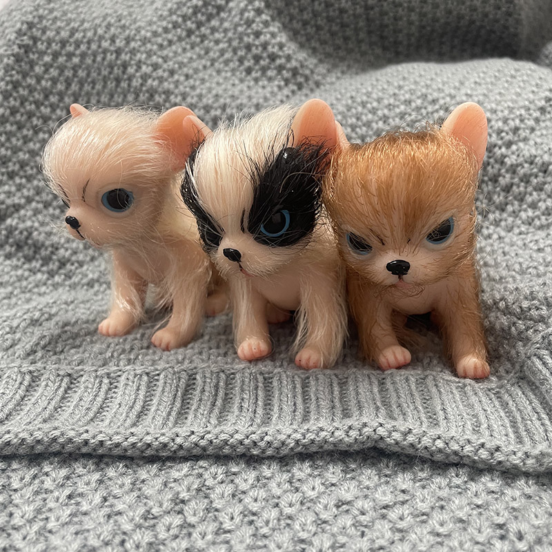 دمى حيوانات صغيرة لطيفة من الس - مراجعة Interactive Squeaky Plush Dog Toy وسعره