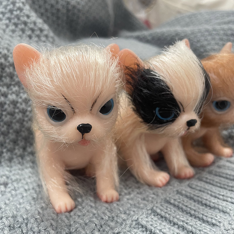 دمى حيوانات صغيرة لطيفة من الس - مراجعة Interactive Squeaky Plush Dog Toy وسعره