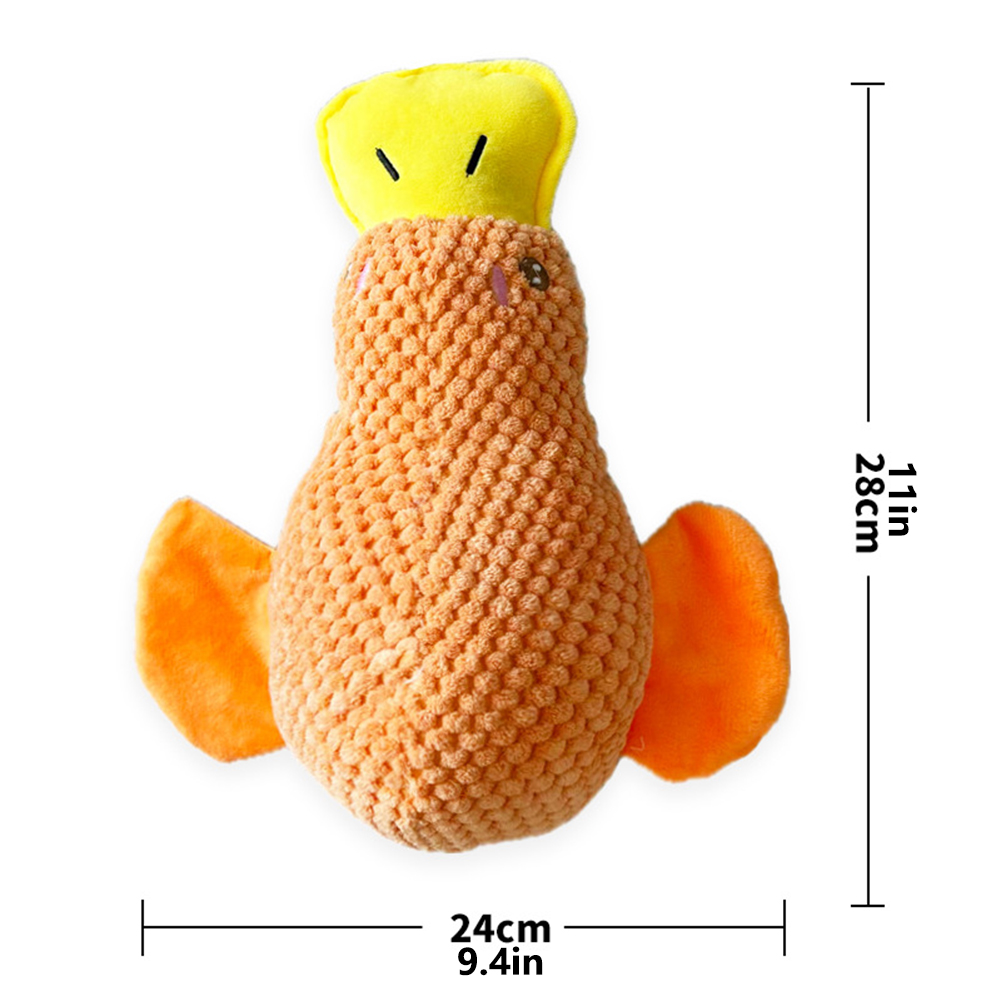 لعبة البط القطيفة للكلاب، لعبة - مراجعة Interactive Squeaky Plush Dog Toy وسعره